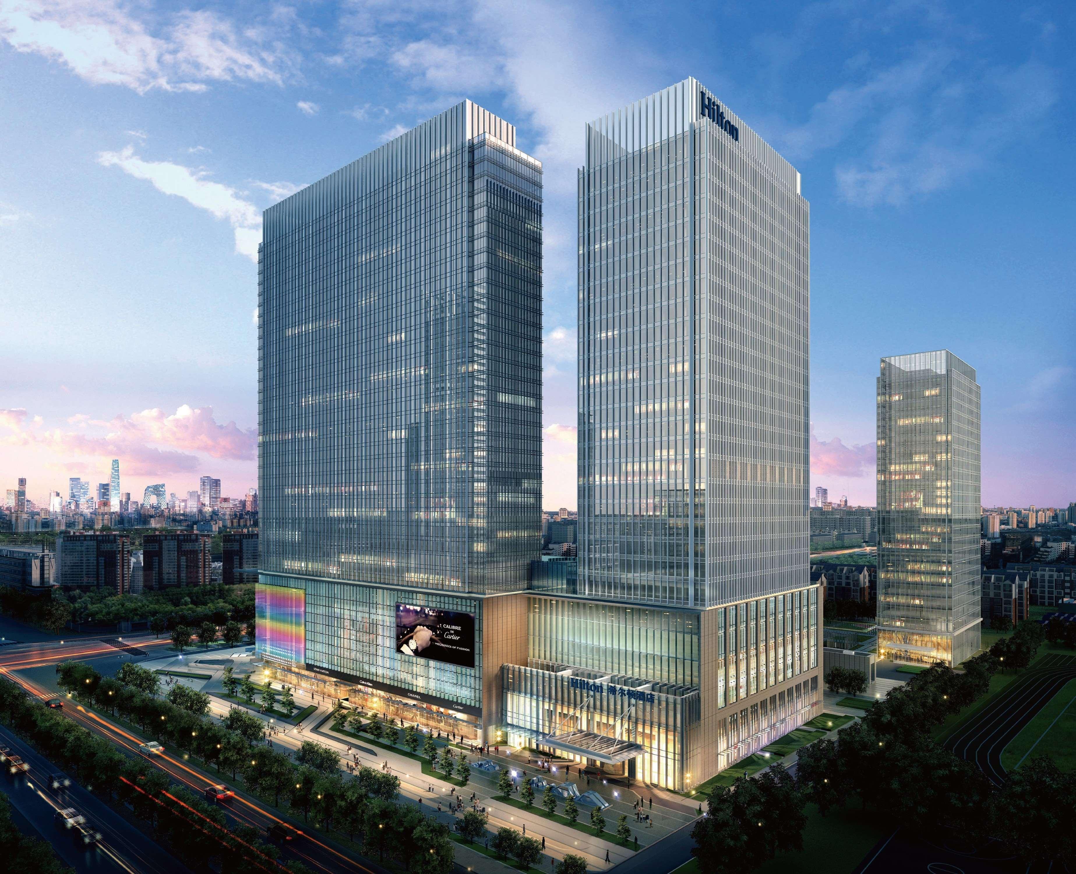 Отель Hilton Beijing Tongzhou Экстерьер фото